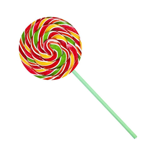 Gröna pappersklubbor för kakpops – 6-pack 1