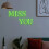 Acrylic Mirror Wall Sticker Set 26 Letters 4