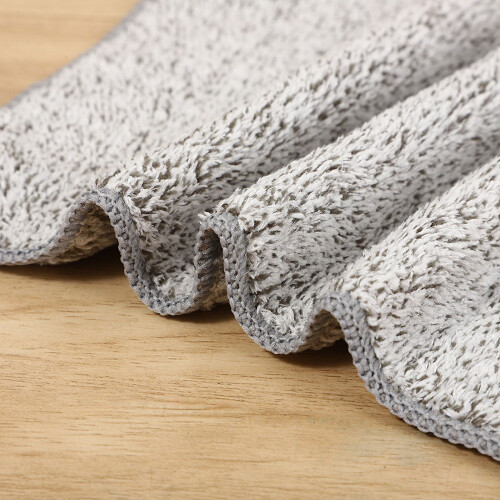 Bamboo Charcoal Microfibre Rags 25 x 25 cm 1