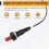 2-Piece Push Button Piezo Igniter Kit with 50 cm Cable 4