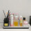 Practical Travel Toiletry bag pliable Design-white marble 2