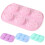 Silicone Rose-Shaped Cake Mold 6-Cavity 4