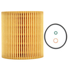 Filtru de ulei de motor de înaltă eficiență, element filtrant cu performanță stabilă și rezistență redusă la curgere, compatibil cu