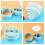 8-Piece Round Cookie Mold Set for Biscuits and Chocolate 3
