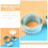 8-Piece Round Cookie Mold Set for Biscuits and Chocolate 4