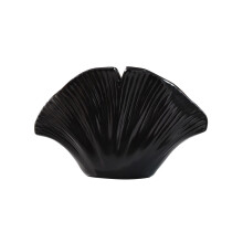 Shell Shape Resin Decorative Vases for Living Room Modern-Black