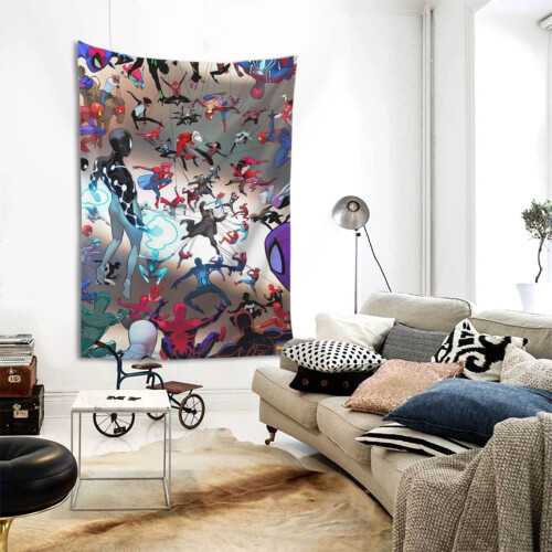 Spider-Verse Anime Tapestry Wall Hanging 1