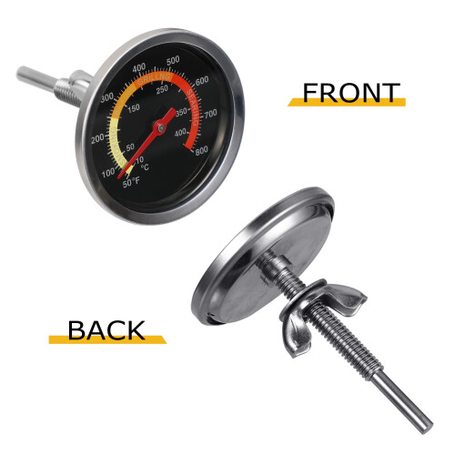 Digitales Ofenthermometer aus Edelstahl 2