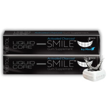 Smile Gum - Activated Charcoal & Hydroxyapatite for Whitening - Sugar Free Chewing Gum - Maintain Oral Health & Hygiene - Remove Unwanted Yellow