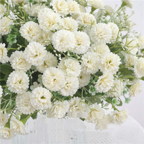 Artificial Silk Flower Bouquet for Wedding & Home Decor 2