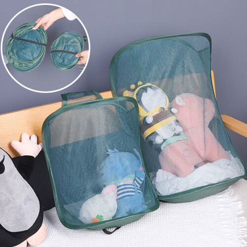 Foldable Polyester Laundry Bag with Ventilation Holes 2