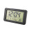 Digital Alarm Clock with Temperature Display Black 2