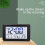 Digital Alarm Clock with Temperature Display Black 5