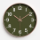 Silent Modern Wall Clock with 3D Arabic Numerals, 12 Inch 3