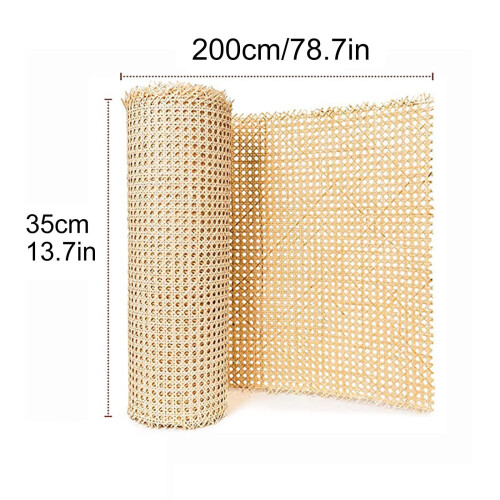 Φύλλο από ρολό πλέγματος από ρατάν – PE Wicker Wibbing, 35–60cm 2