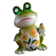 Automatische, sonnenbetriebene Gartenfigur, handgefertigte