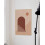 Boho-Kunstdruck, beige, 24 x 36 Zoll, gerahmt 5