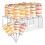 25Pcs Baking Storage Tubes And Durable Acrylic Presentation Rack 1