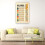 Affiche musicale : Accords de basse et de guitare (impression sur toile) 5