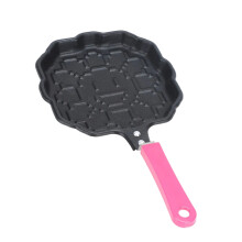 Premium Aluminum Cooking Set Includes 1 Piece flower Pan-Pink