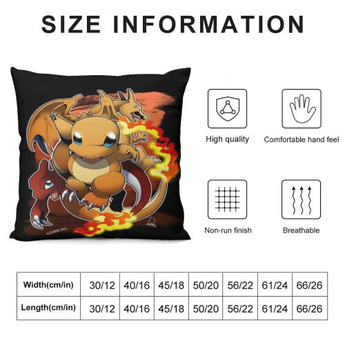Short Plush Pillowcase with Invisible Zip 1