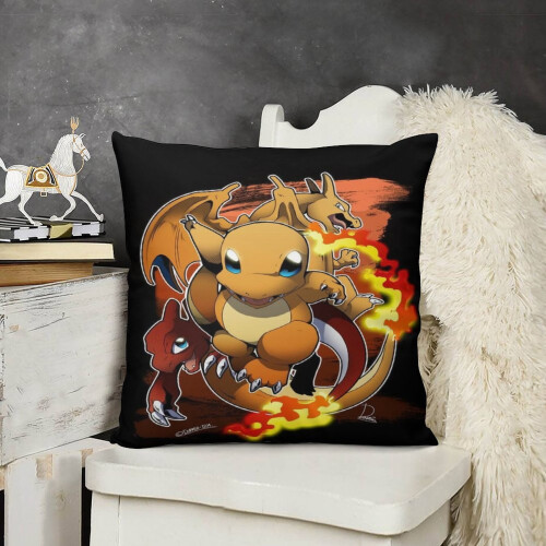 Short Plush Pillowcase with Invisible Zip 2