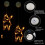 LED Christmas Window Lights with Suction Cup – Battery 4