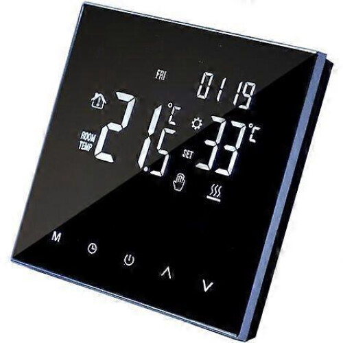Smart Heating Thermostat Digital Temperature Controller LCD Touch Screen Week 1