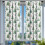 Green Christmas Tree Curtains Polyester 140x70cm 5