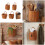 Sturdy Wall Mount Storage Basket With Handwoven Pattern-XL 3