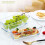 Practical Rectangular Glass Loaf Pan With Handles And Cover 7