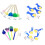 Fun Educational Sponge Painting Stamper Tool Set For Toddler 3