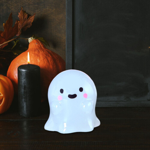 Halloween mini resin pumpkins and ghosts for DIY decor 2