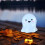 Halloween mini resin pumpkins and ghosts for DIY decor 5