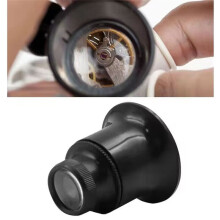 Jeweler Watch Magnifier Tool 5X 10X 15X 20X 30X Portable Monocular Magnifying Glass Loupe Lens for Eye Magnifier Lens