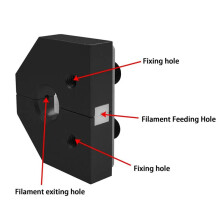 3D-Drucker-ZubehöR, 1,75 mm Filament-SchweißEr, VerbindungsstüCk, Verbindungswerkzeug, Filament-SpleißEr für Alle Arten Von PLA/ABS/PETG, Silber