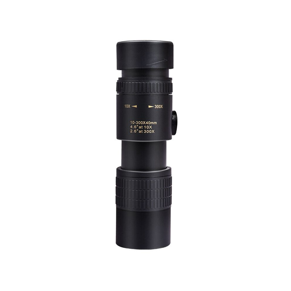 10-300X Zoom Metal High Definition Monocular Binoculars Long Distance Portable Travel Binoculars Monocular Hunting Toys Light 6031612592151