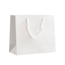 White Kraft Paper Gift Bags 17x6x13in Bulk, Large Capacity Sturdy Bags for Weddings and Retail