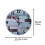 Battery Operated Wall Clock Silents None Ticking Wall Clock-10 4