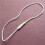 Beige Nylon Hang Tag Seal String with Bullet Plug Loop Lock for Retail Clothing  Tags 3