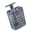 Contemporary Ancient Styles Wall Planter Wide Plastic-Clear 1
