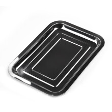 Plaque de cuisson en acier inoxydable 13 x 9 pouces