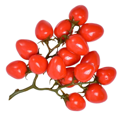 Artificial Cherry Tomatoes Foam Decor 12pcs