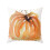Μαξιλαροθήκη κολοκύθας για το Halloween 45x45cm σε βελούδο από δέρμα ροδάκινου 2