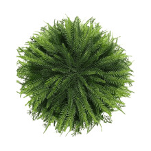 Sets de table de Noël ronds vert pin 15 pouces 1 pièce
