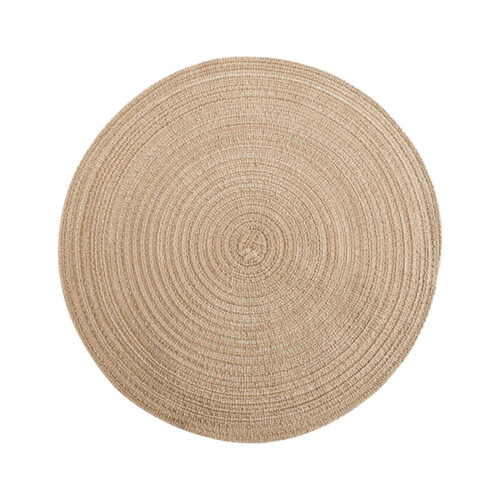 Sets de table ronds en coton antidérapants thermiques XIUH