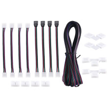 4-Pin RGB LED Strip Extension Cable Kit 5m