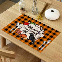Cotton-Linen Placemats Set of 6, 32x42cm