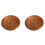 Runde Holzschale, umweltfreundlich, 2er-Pack 1