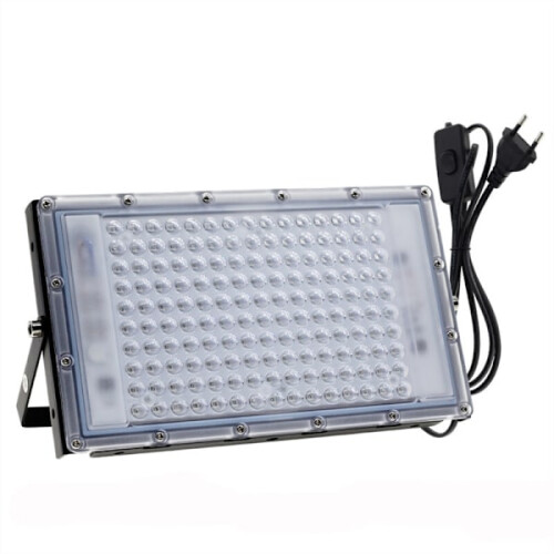 Lampada UV LED nera 100W IP65 impermeabile